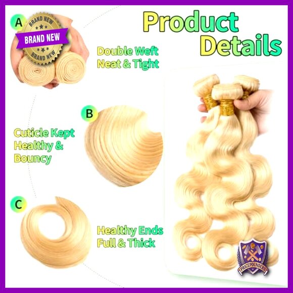 22 Inch Body Wave Human Hair Extension Bundle - 1 Bundle main image 5